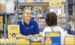 Customer facing employee in Travis Perkins store